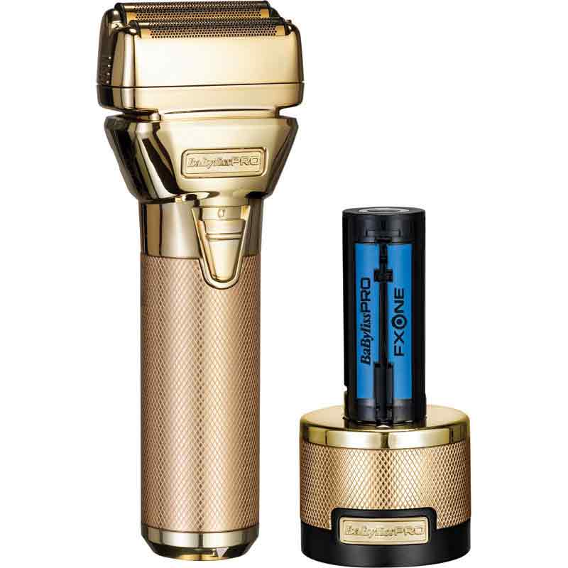 BABYLISSPRO® FXONE™ SHAVER FX79FSG Babyliss FXONE Gold Double Foil Shaver