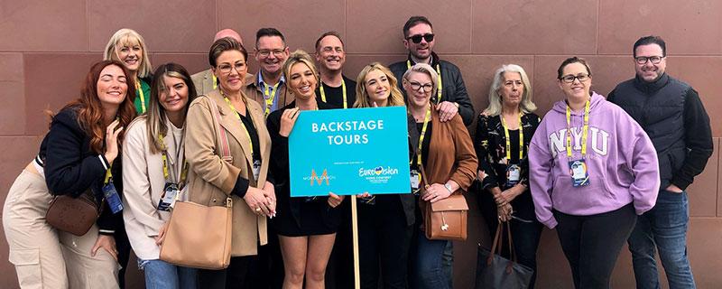 Moroccanoil Eurovision Backstage tour