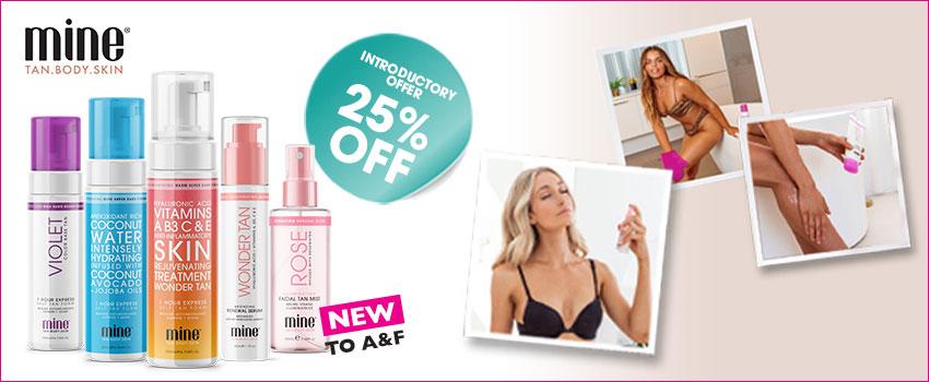 Where cosmetics & skincare meet tanning...