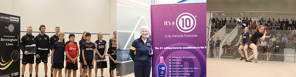 Aston & Fincher proudly supports University of Birmingham Squash Club