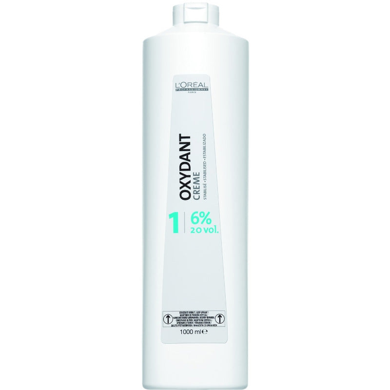 L'Oréal Professionnel Oxydant Creme, 20 Vol (6%) 1 Litre