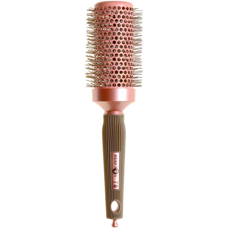 Head Jog 78 Pink Ionic Ceramic Radial Brush, 43mm