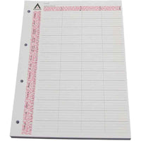 Loose Leaf Refill Pages, 4 Column (100)