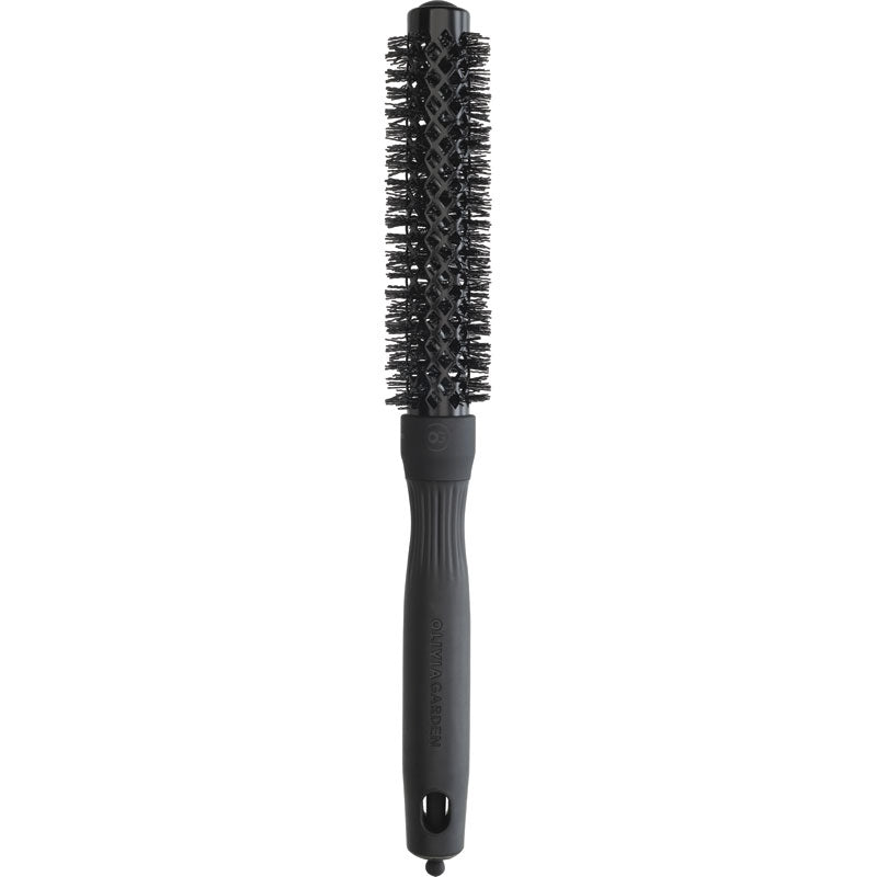 Olivia Garden Expert Blowout Speed Wavy Bristles Black Label Hair Brush, 20mm