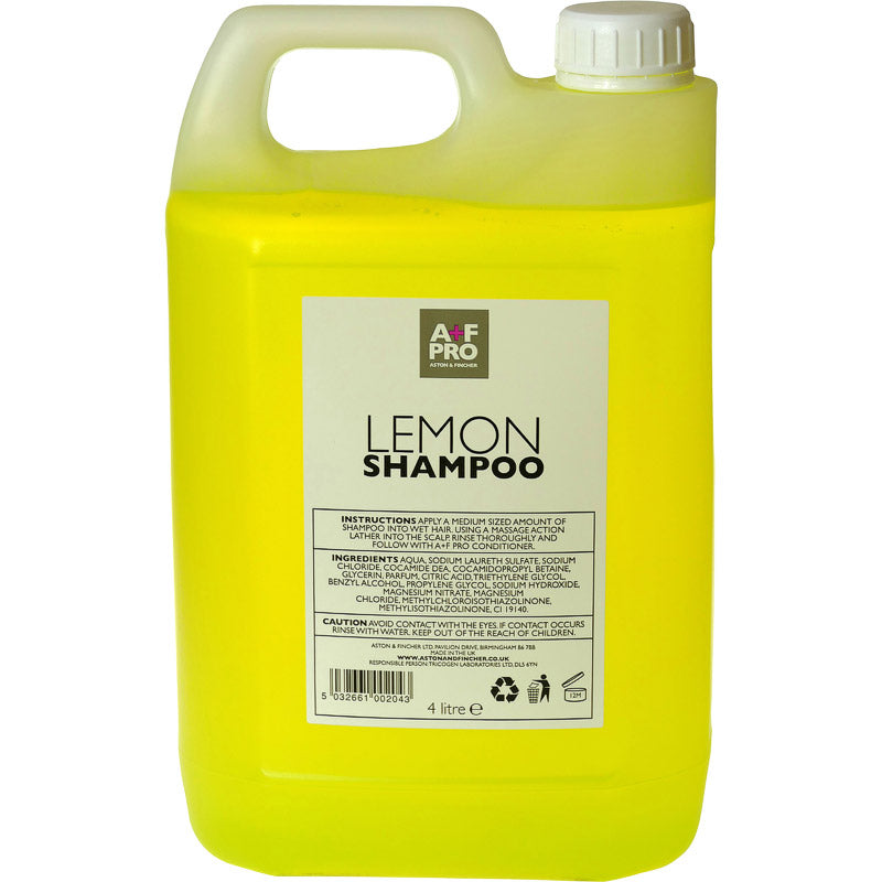 A+F Pro Lemon Shampoo 4 Litre