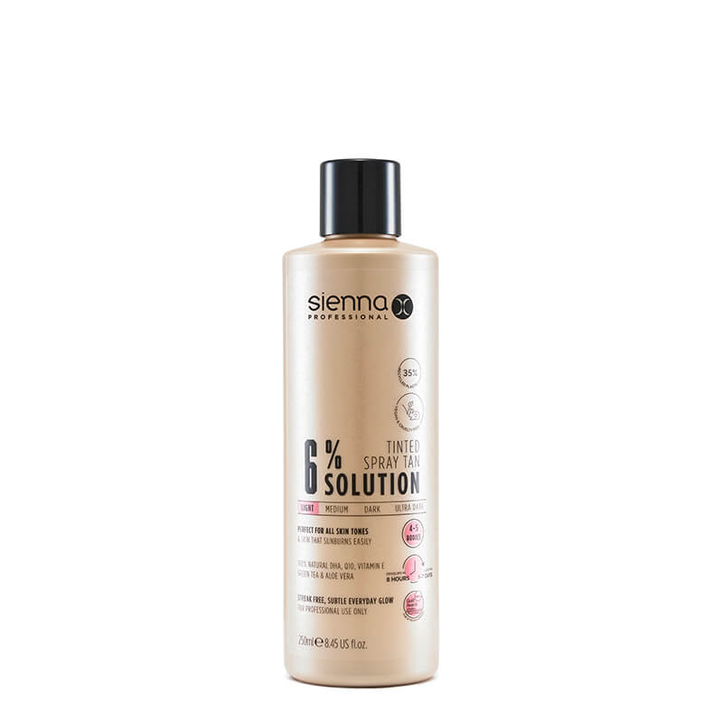 Sienna X Tinted Spray Tan Solution 250ml