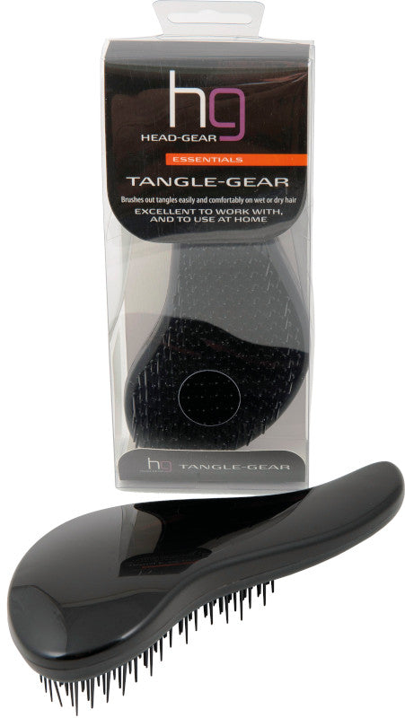 Head Gear Tangle-Gear Brush, Black