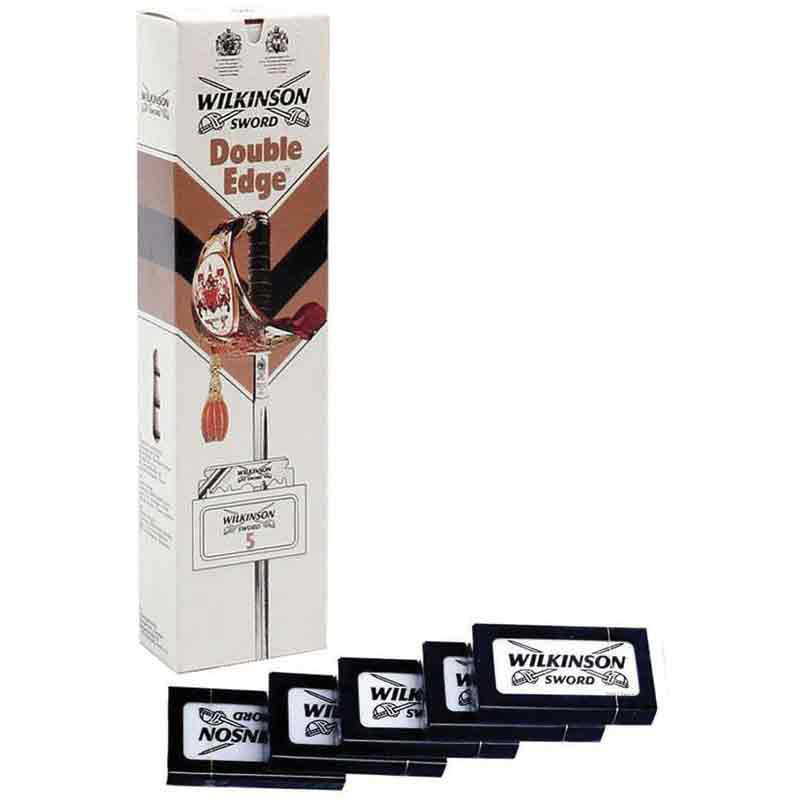 Wilkinson Sword Double Edge Safety Razor Blades Pillar Pack (20 x 5)