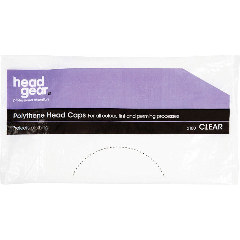 Head Gear Polythene Head Caps (100)