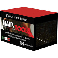 Hair Tools Wave Pins, Brown 2" (1000)