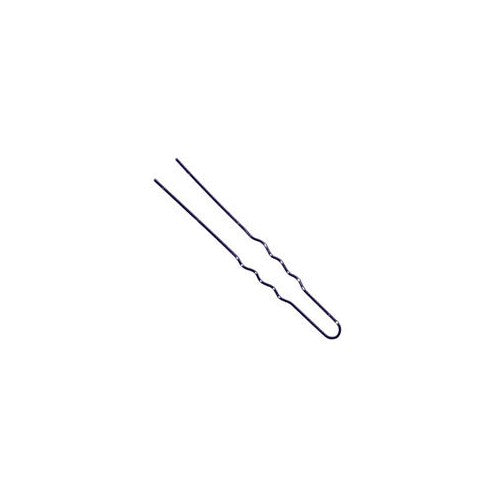 Streaker Hairpins Waved, Brown 2.5" (1000)