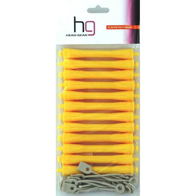 Head Gear Perm Rods 05, Yellow 8mm (12)