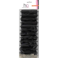 Head Gear Perm Rods 09, Black 16mm (12)