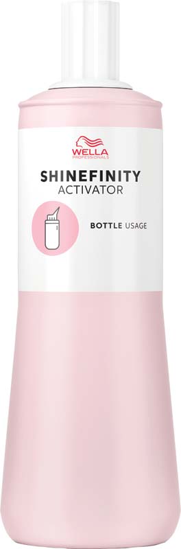Wella Shinefinity Activator, Bottle Application