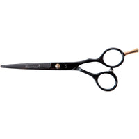 Glamtech Onyx Black Hairdressing Cutting Scissors - 5.75 Inches