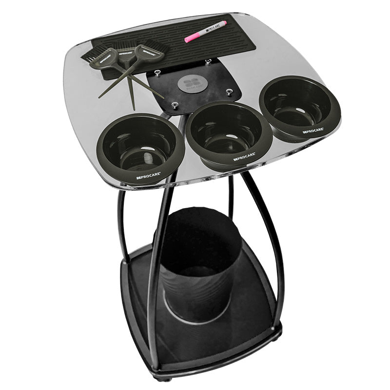 Procare Write and Wipe Trolley Matte Black