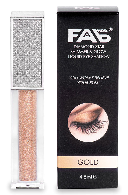 Diamond Star Liquid Eyeshadow, Gold 4.5ml