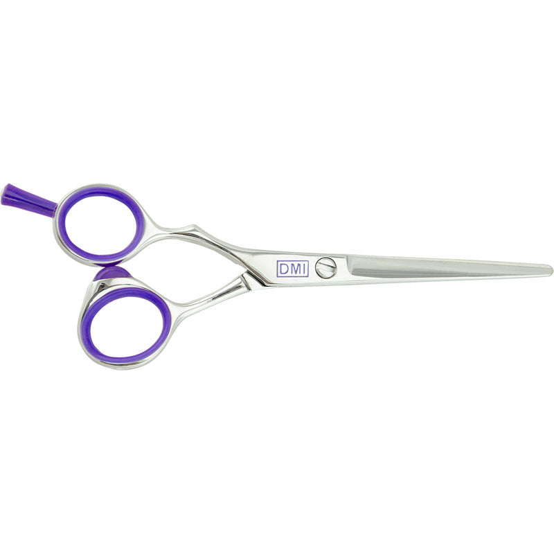 DMI Purple Steel Left Handed Hairdressing Cutting Scissors - 5.5 Inches