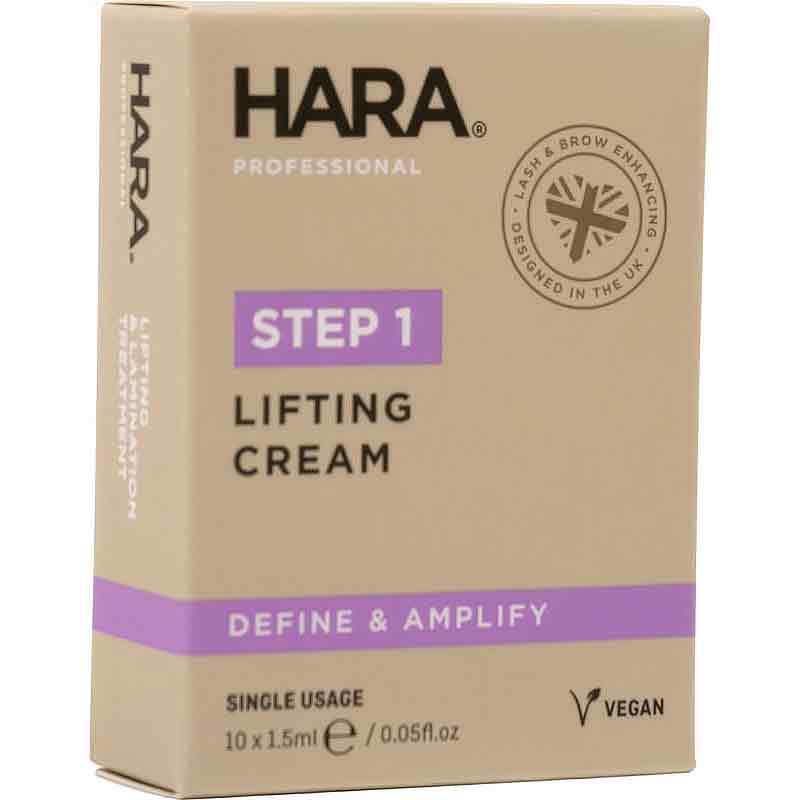 Hara Lash & Brow Lift Step 1 Lifting Cream 1.5ml - Pack of 10