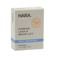 Hara Korean Lash & Brow Lift Step 2 Neutraliser 1.5ml - Pack of 10
