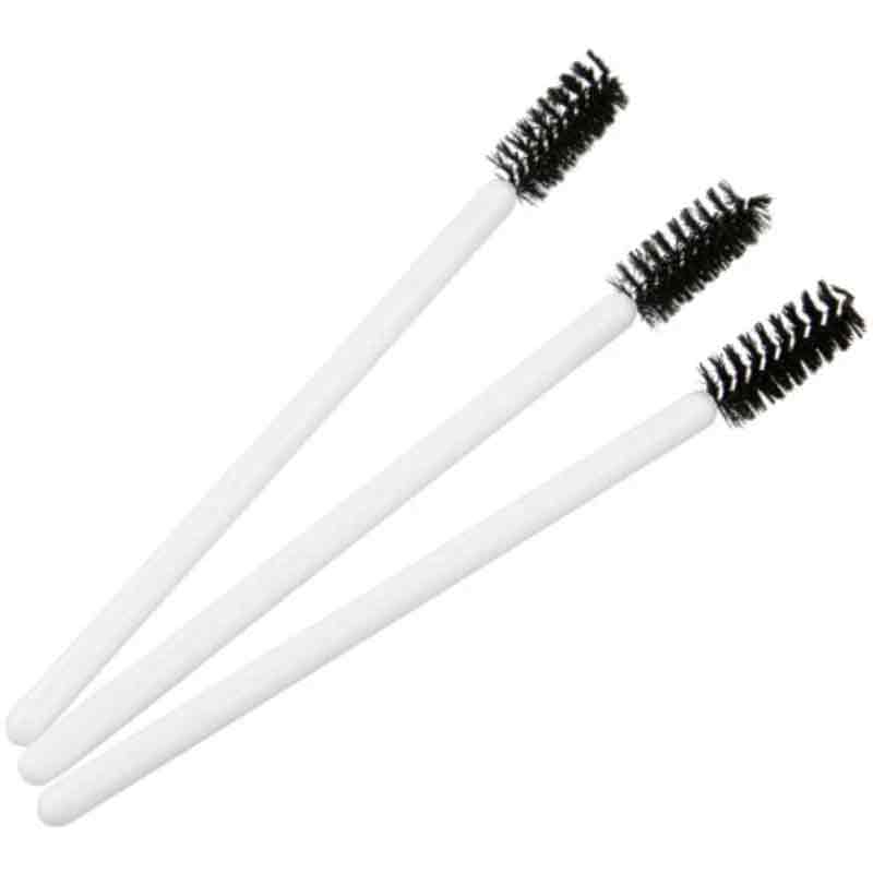 A+F Pro Disposable Mascara Brushes, White (25)