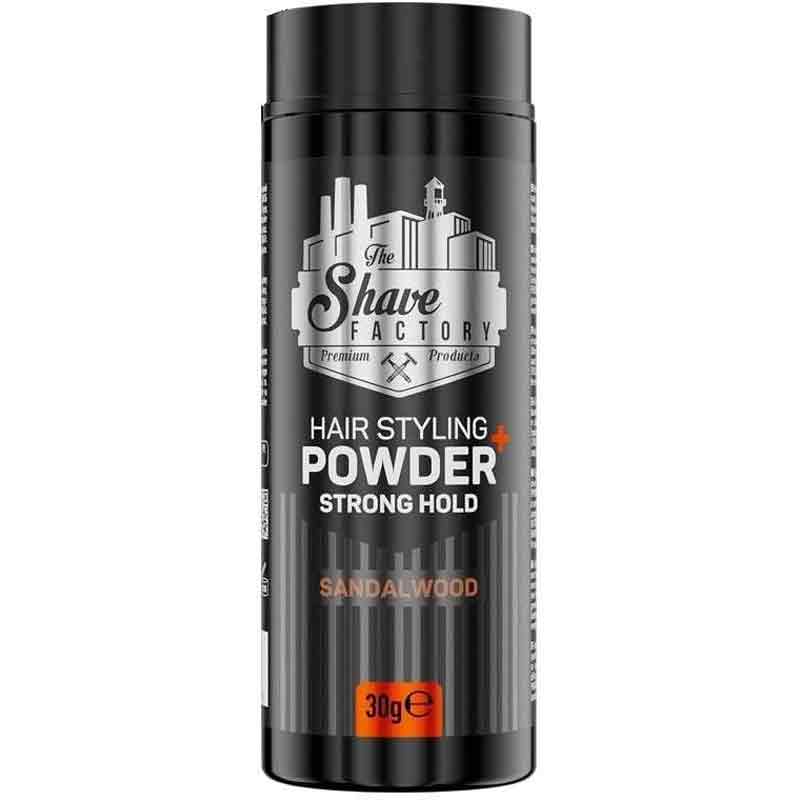 The Shave Factory Hair Styling Powder Strong Hold Sandalwood 30g