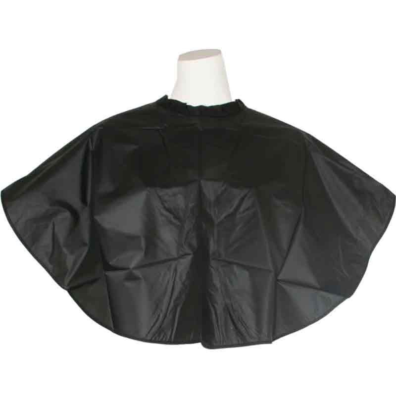 Hair Tools PVC Shoulder Cape, Black