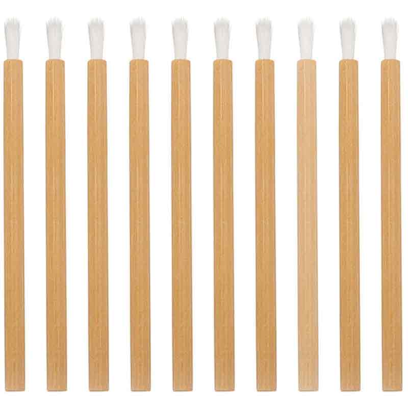 Eco-Friendly Disposable Bamboo Lip Brushes (25)