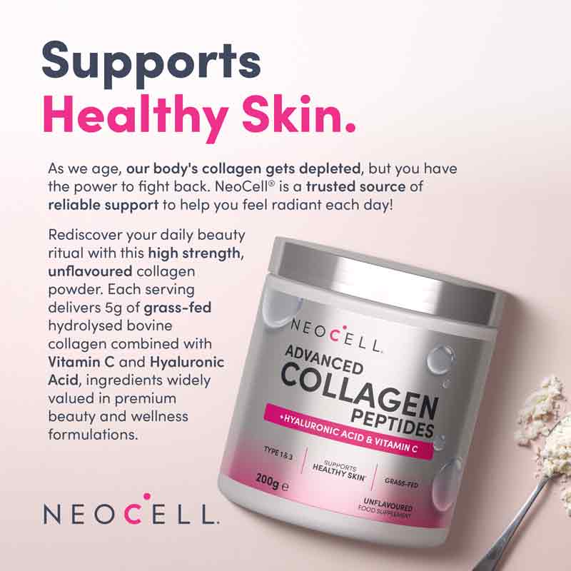 NeoCell Advanced Bovine Collagen Peptides Powder 200g