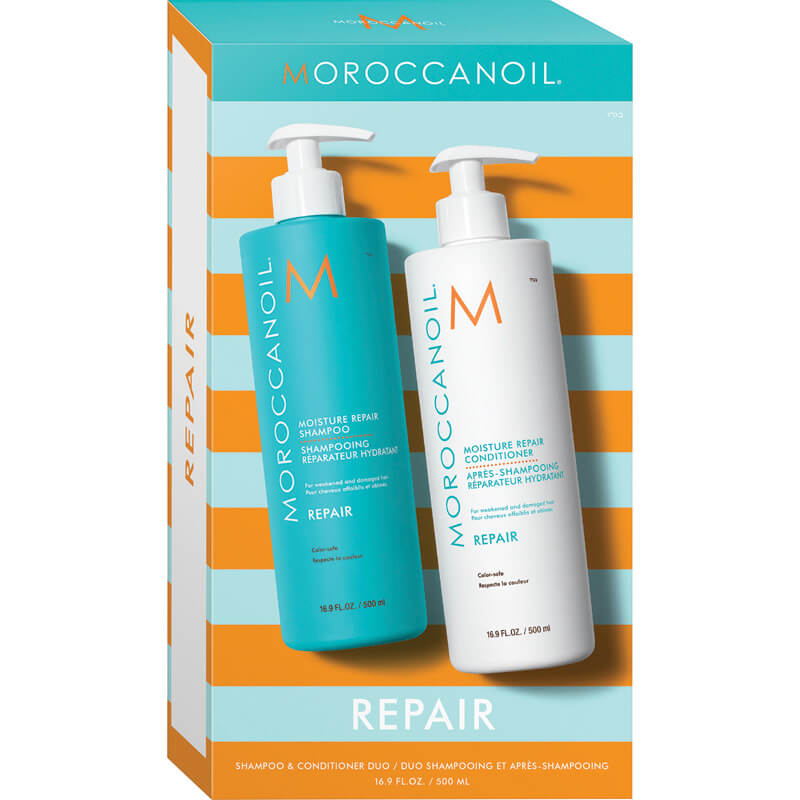 Moroccanoil Moisture Repair Shampoo & Conditioner Duo 500ml - 2026