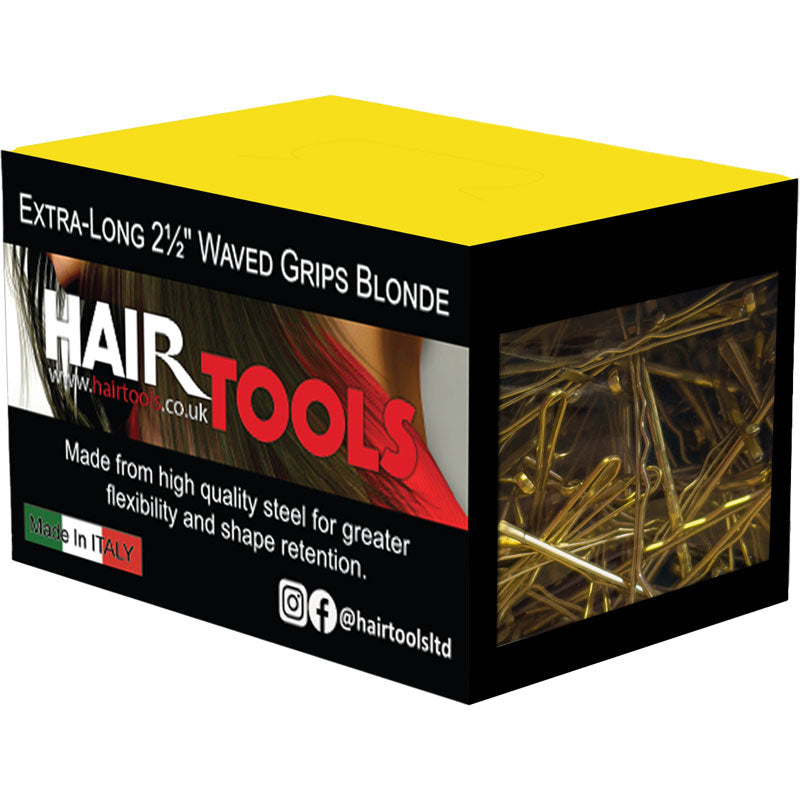 Hair Tools Waved Grips, Blonde 2.5" (500)