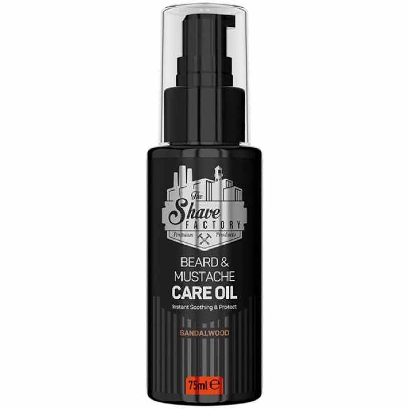 The Shave Factory Beard & Mustache Care Oil Sandalwood 75ml
