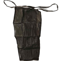 A+F Pro Disposable G-Strings, Black (50)