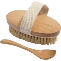 Hara Body Wooden Brush And Spoon