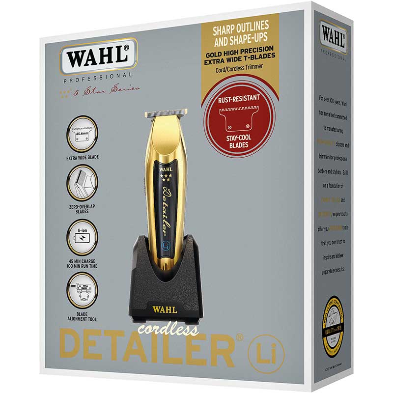 Wahl Cordless Detailer Li Gold