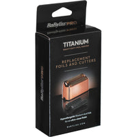BaByliss Pro Titanium Rose Gold Double Foil Shaver Replacement Foil Head