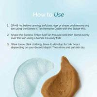 Sienna X The Express Glow Edit Self Tan & Remover Kit