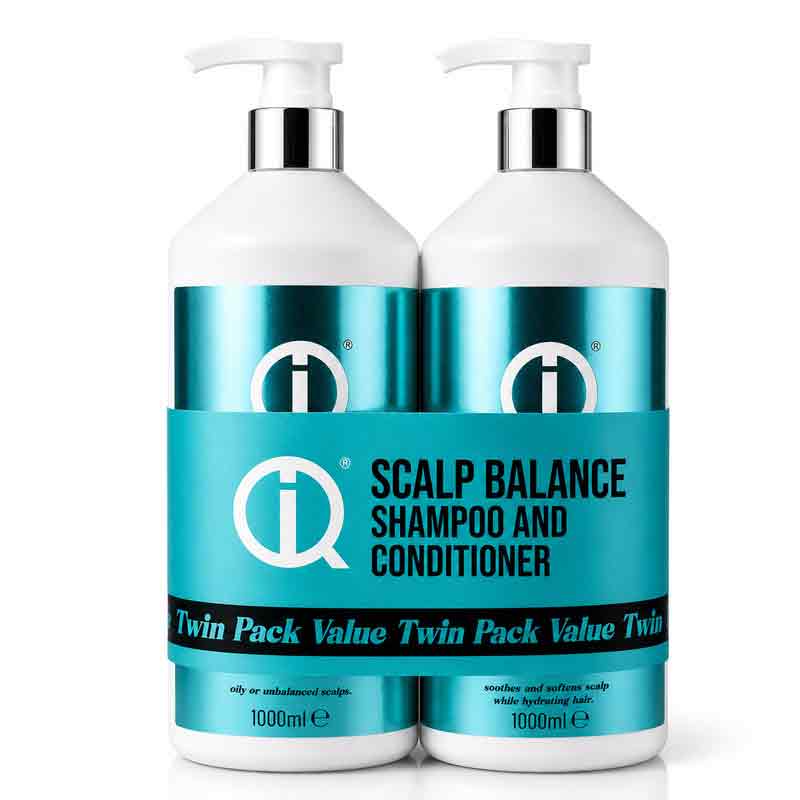 iQ Scalp Balance Shampoo & Conditioner Twin Pack
