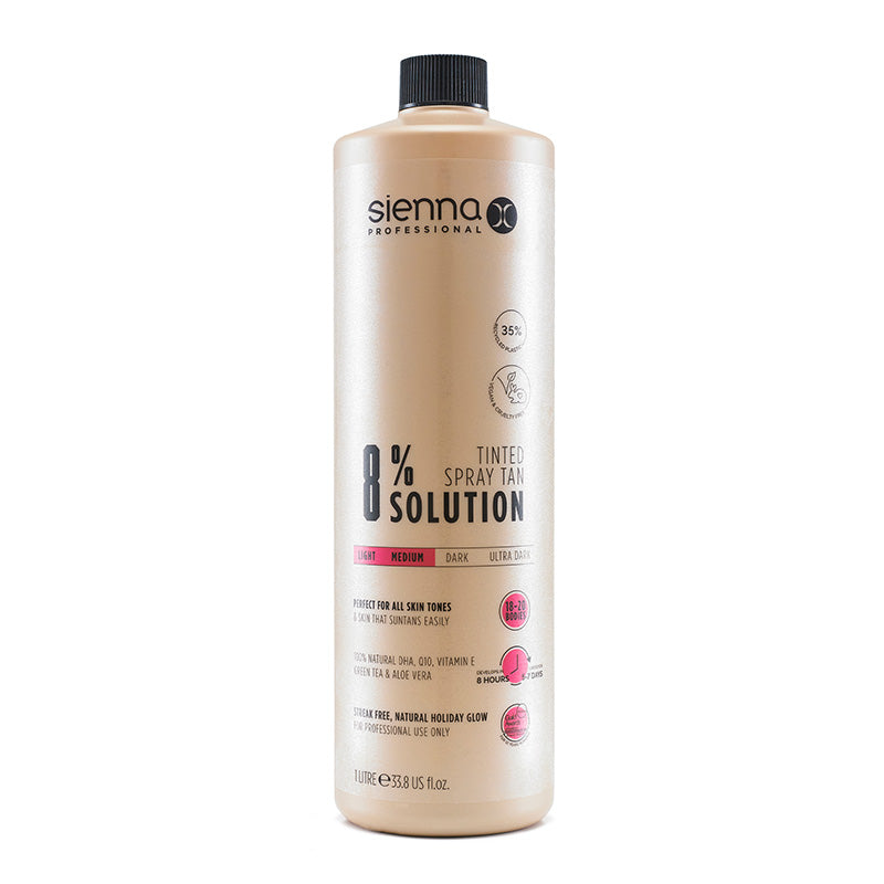 Sienna X Tinted Spray Tan Solution 1 Litre