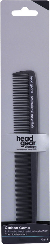 Head Gear No.1 Carbon Barber Comb
