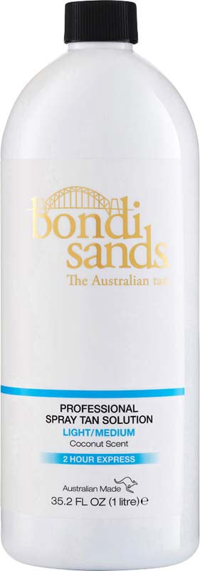 Bondi Sands Light/Med Spray Tan Solution 1 Litre