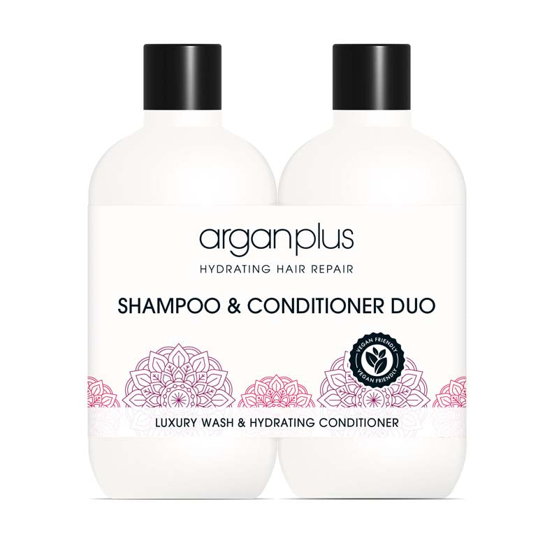 Argan Plus Luxury Shampoo & Conditioner 250ml Duo Pack