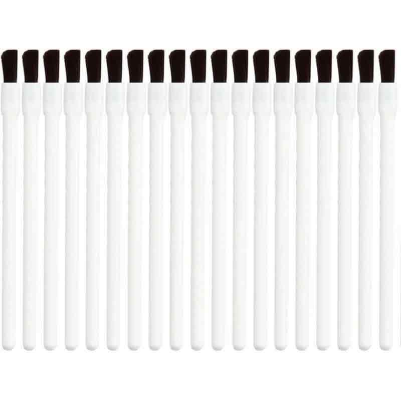 A+F Pro Disposable Lip Brushes, White (25)