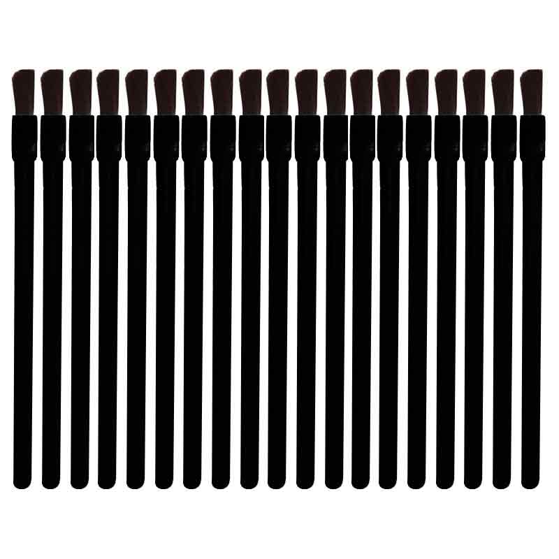 Disposable Lip Brushes, Black (25)