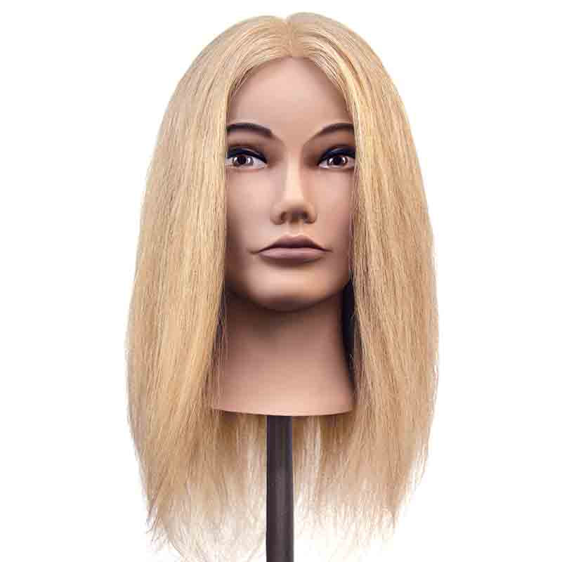 Gwyn Practice Head, Blonde 100% Human Hair