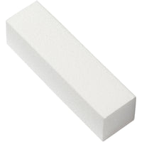 The Edge 4 Way White Sanding Nail Block, 100/100 Grit - Pack of 10