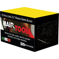 Hair Tools Waved Grips, Black 2.5" (500)