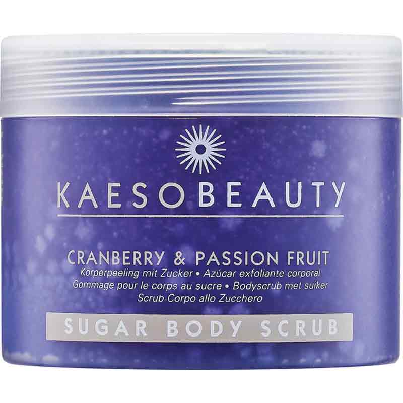 Kaeso Sugar Body Scrub, Cranberry & Passion Fruit 450ml