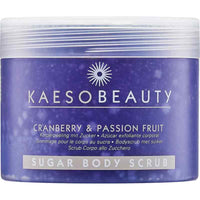 Kaeso Sugar Body Scrub, Cranberry & Passion Fruit 450ml