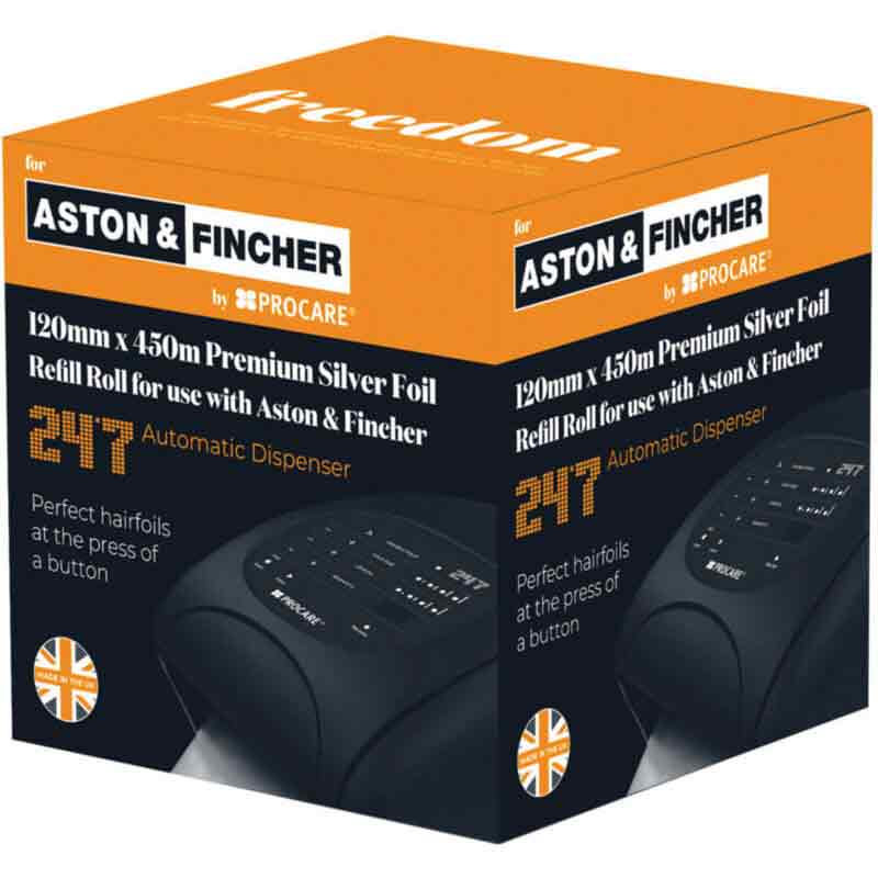 Aston & Fincher 24*7 Refill Foil Silver 120mm x 450m